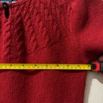 Ralph Lauren  Wool Blend Knitted Top size Medium in Red Photo 3