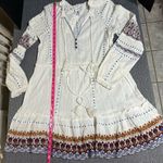 Veronica Beard Danica Long Sleeve Cotton Cover-Up Dress Photo 14