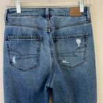 American Eagle  Women’s Distressed Mom Jean Size 4 LONG Photo 5