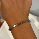 MantraBand  Silver Bracelet “lucky” Photo 1