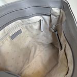 Kate Spade New York Kerri Medium Taupe Leather Tote Shoulder Bag Flower Charm Photo 6