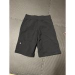 Lululemon women's sweatpant‎ shorts sweat shorts black size 2 baggy wide Photo 3