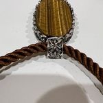 ATTERRI | Semi Precious Stone Statement Piece Necklace Brown Photo 5