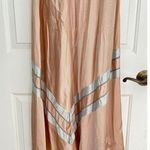 Vassarette Vintage Elegant Blush Pink embroidered stitch negligee/night gown. Photo 3