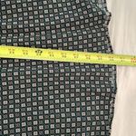 J. Jill Green Floral Print Midi Skirt & Matching Blouse Womens Size Small Career Photo 6