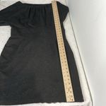 Trina Turk Women’s Charcoal Gray Heather Pleated Front 3/4 Sleeve Dress Size 12 Photo 11