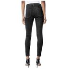 joe's jeans Joe’s Jeans The Charlie Black Snake Print High-Rise Skinny Jeans Size 27 Photo 5