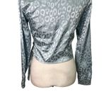 VERO MODA Vero Mada Something New Women's Mia Satin Long Sleeve Wrap Top S NWT Photo 6