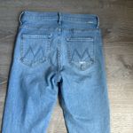 MOTHER The Insider Crop Step Fray Thrilling Shots 27 Blue Photo 12