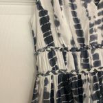 H&M NWT Black & White Tie Dye Maxi Dress Photo 3
