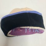 Brooks  Run Happy Heritage Pom Beanie Sand Blue Red Unisex One Size NWT Photo 2