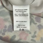 ASTR  the Label Wildflower Ruffle Cutout Floral Midi Dress Red Pink Womens Size M Photo 9