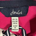 Joules women’s size 6 pink long sleeve pullover shirt w/pocket business casual Photo 1