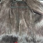 Vintage Real Fur Lined Coat Thinsulate Insulated Hooded Brown Women Size XS Photo 7