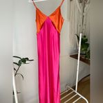RUNAWAY THE LABEL RNWY the label and Orange Women's Slip Dress XS Photo 1