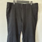 Soft Surroundings  Pull On Jeans Faded Black Size‎ XLPetite Straight Bootcut Photo 1