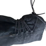 Lands' End Lands’ End Black Suede Knee High Lace Up Winter Riding Boots Women’s Size 6B Photo 7