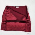 Rumored Womens Kerrigan Mini Skirt Size 2 Merlot Red NWT Photo 4
