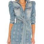 Retrofête Retrofete New! Lema Mini Jean Dress  Photo 0