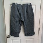 kim rogers Kim‎ Rogers long shorts crop capris black & white Photo 4