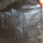 Leather Jacket woman’s patchwork soft vintage design funky Photo 8