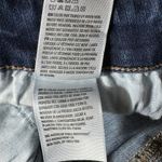 American Eagle  SZ 4 Hi-Rise Shortie Jean Shorts Cuffed Stretch Zip-Fly Whiskered Photo 7