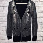 Miss Me Knit Embellished Cardigan sz L Photo 0