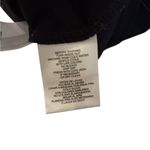 Anne Klein  Black Blouse with Sheer Polka Dot Sleeves Photo 7