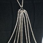 Rhinestones Silver Tone Body Chains Photo 2