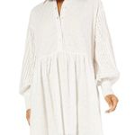 Girl and the Sun Rylee Cotton Eyelet Dress White Size M Photo 0