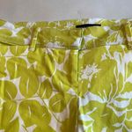 The Limited  Floral Print Shorts Casual‎ Summer Cute Green White Size 4 Photo 6
