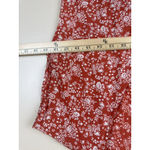 Madewell  Piazza Floral Button-Front Midi Dress Viscose Sleeveless Women’s Size S Photo 11