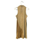 Sans Souci Faux Suede High Neck Sleeveless Dress Size Medium Photo 2