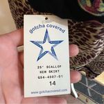 Vintage Gotcha Covered Baroque Animal Print Skirt Suit Set Made USA Size 12 14 Black Photo 11