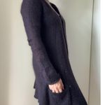 Eileen Fisher Midi Cardigan Sweater Brown Size Small Mohair Wool Layering Fall Photo 5