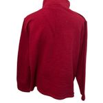 Breckenridge  Sweatshirt Womens LG Red Embroidered Beaded VTG Cottagecore Camping Photo 6