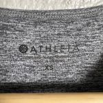 Athleta Pacifica Wrap Zip Front Short Sleeve Heather Grey Tee Size XS Photo 5