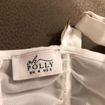 Oh Polly Mesh White Mini Dress Photo 4