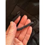 Comptoir Des Cotonniers Coat Women Large Black Rabbit Fur Hood Parka Outdoor Photo 12