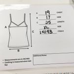 Democracy  Crochet Babydoll Top Size XL Cami Tank Boho Indie Sleaze Festival Chic Photo 11