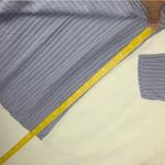 Eileen Fisher womens XL Light Purple Knit Top organic linen cotton split top Photo 8