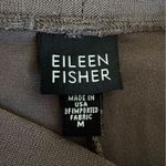 Eileen Fisher  Stretch Crepe Pants Brown Washable Wide Leg Mid Rise Size M Photo 5