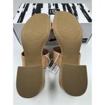 dv By Dolce Vita Women's Sharona Dual Strap Heeled Sandal Cafe/Tan 8.5 New Photo 10