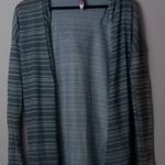 Love by Design  Gray Long Hoodie Cardigan M Photo 1