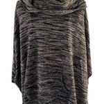 Calvin Klein  gray black cowl neck tunic size S/M 55% cotton Photo 0