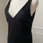 Kardashian Kollection NWT Black Tank BodyCon Dress Mesh Sides L Photo 2