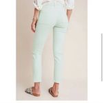 Anthropologie Like NEW! Anthro Pilcro High Rise Slim Mint Jeans Photo 3