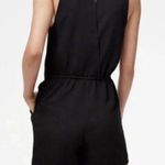 Wilfred romper Aritzia Rive beige black With pockets Size M Photo 2