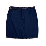 Lyra Swim Skirt L Navy Modest Swimwear Wrap Style Active Beach Resortwear Blue Size L Photo 1