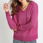 Maurice's Womens Pink Soft and Cozy Popcorn Textured Knit Sweater Photo 0